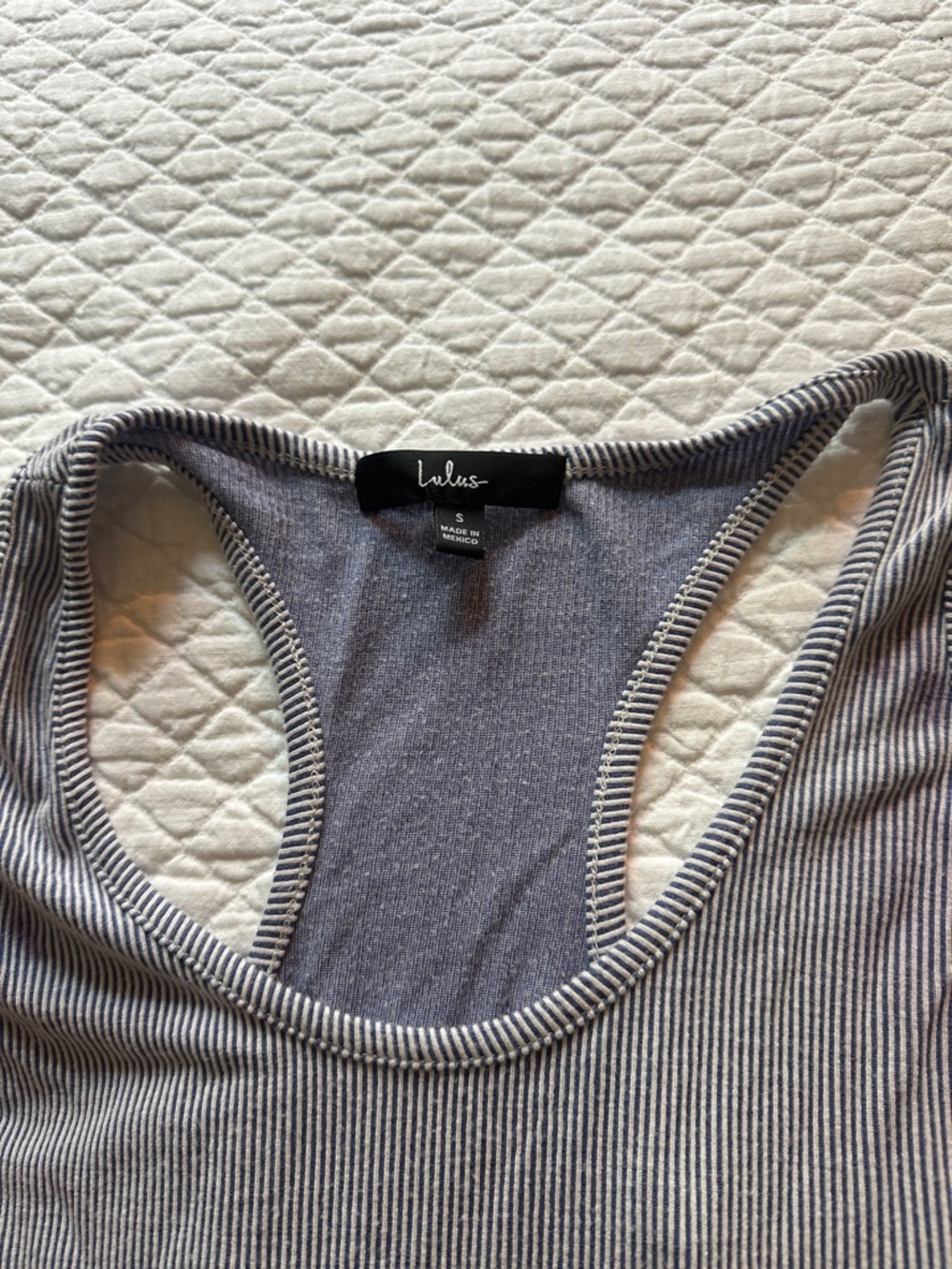 Lulu's Light Blue Ribbed Maxi Tank Dress - Picture 2 of 4